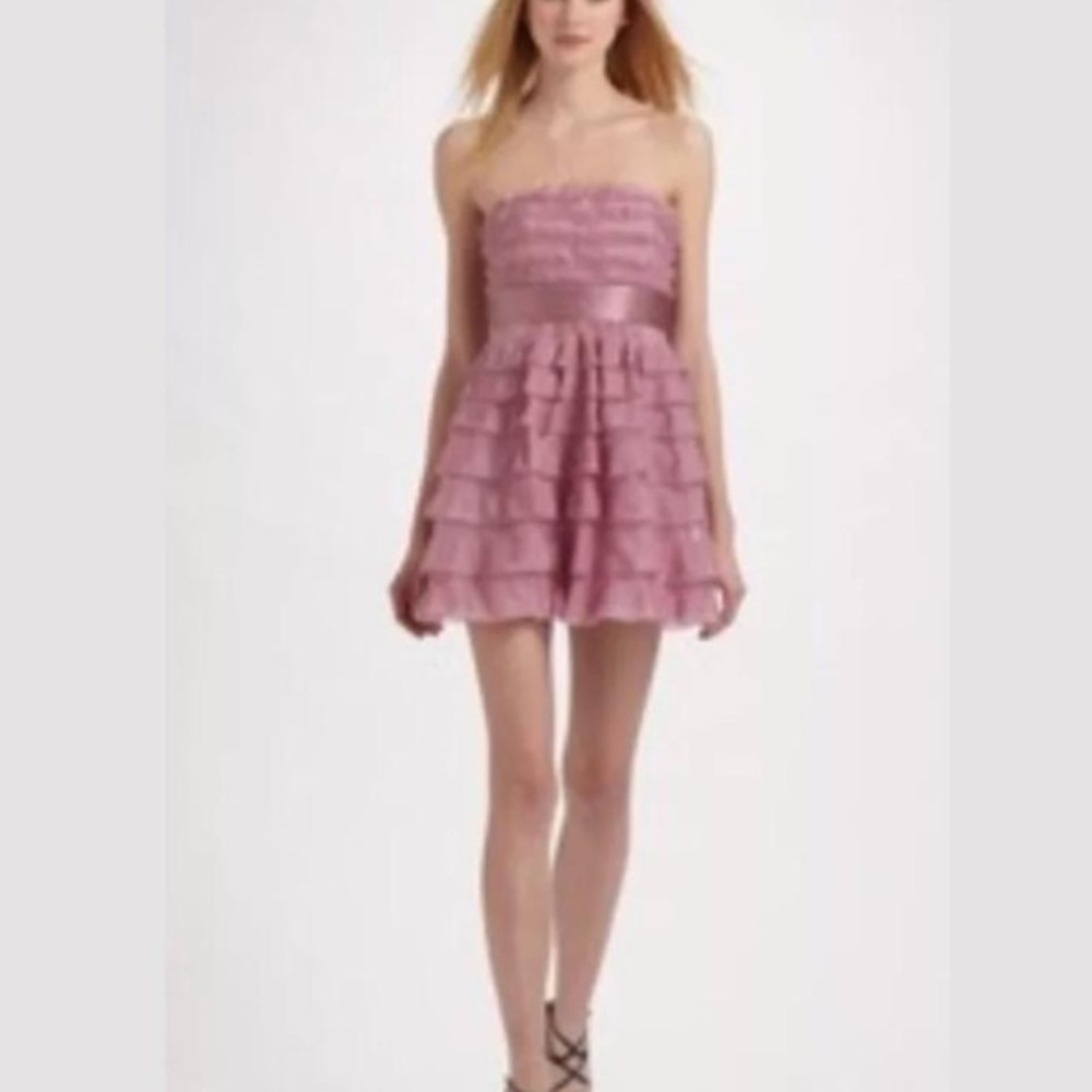 BCBG mini dress BARBIECORE